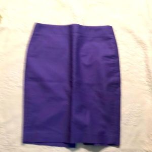 Purple size 4 J Crew Pencil skirt